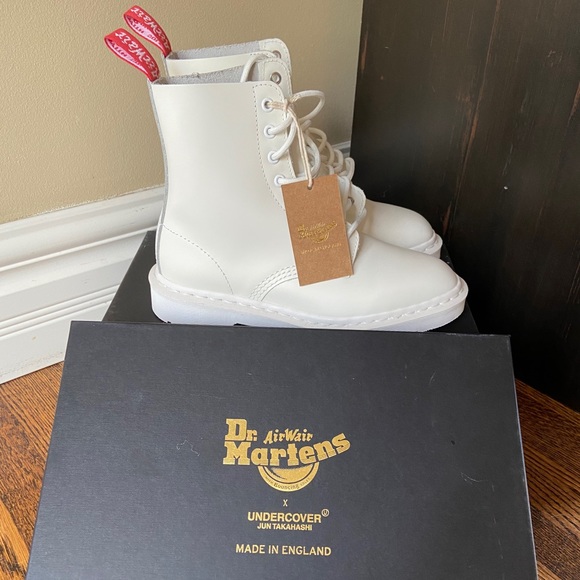 Dr. Martens Shoes - 1460 Undercover all white Dr. Martens - brand new